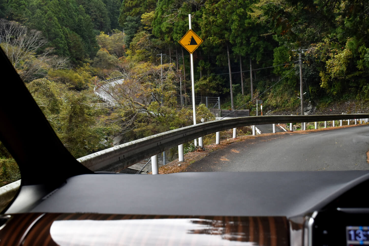 浜松をドライブ！car trip 白倉峡 紅葉