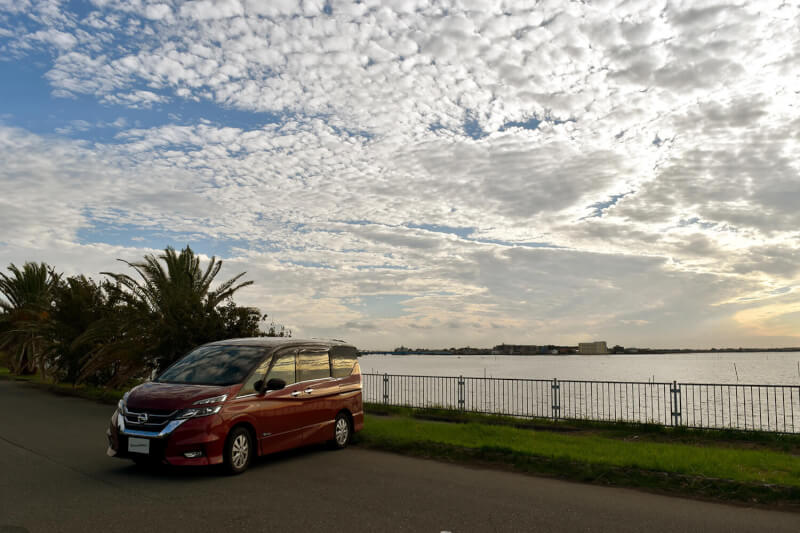 浜松をドライブ！car trip 浜松 はまゆう大橋 浜名湖大橋への旅