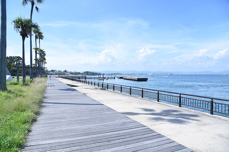 浜松をドライブ！car trip 湖西市 新居 浜名湖 海釣公園 新居弁天海水浴場