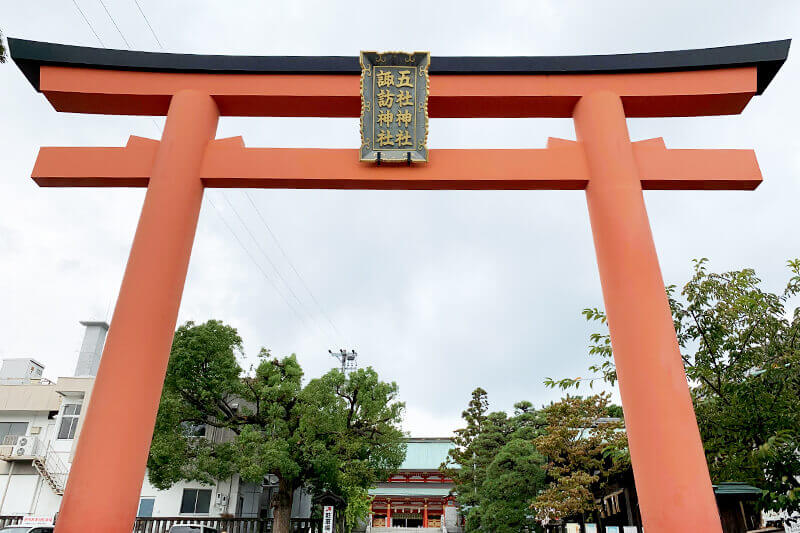 浜松をドライブ！car trip 五社神社 諏訪神社