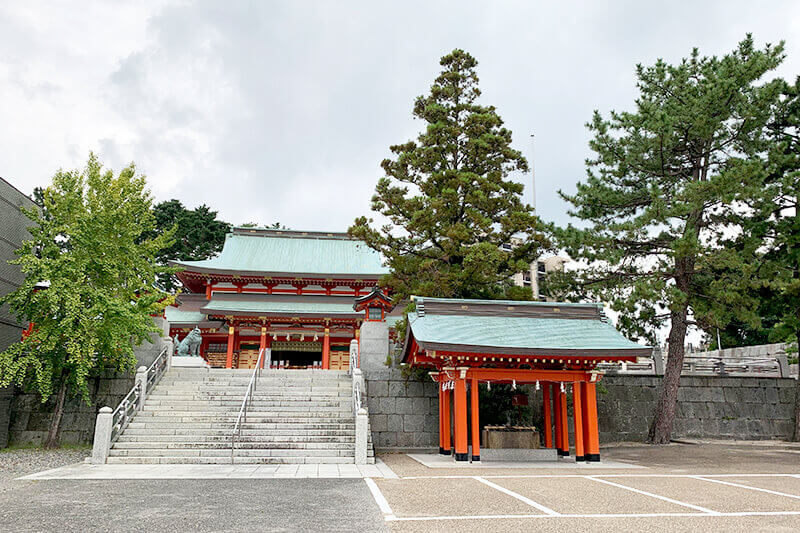 浜松をドライブ！car trip 五社神社 諏訪神社