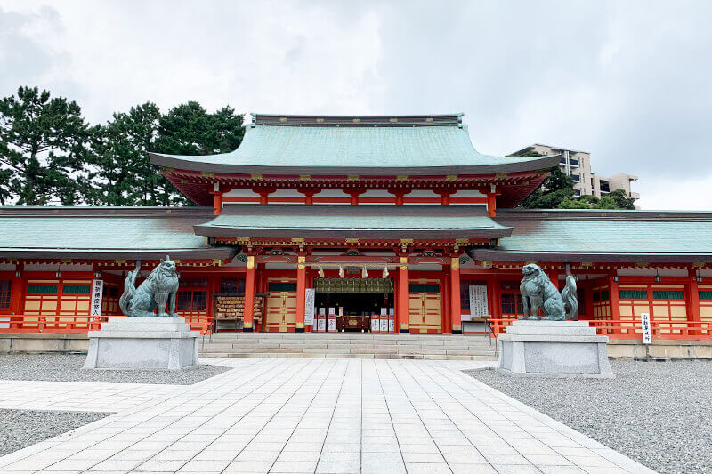 浜松をドライブ！car trip 五社神社 諏訪神社