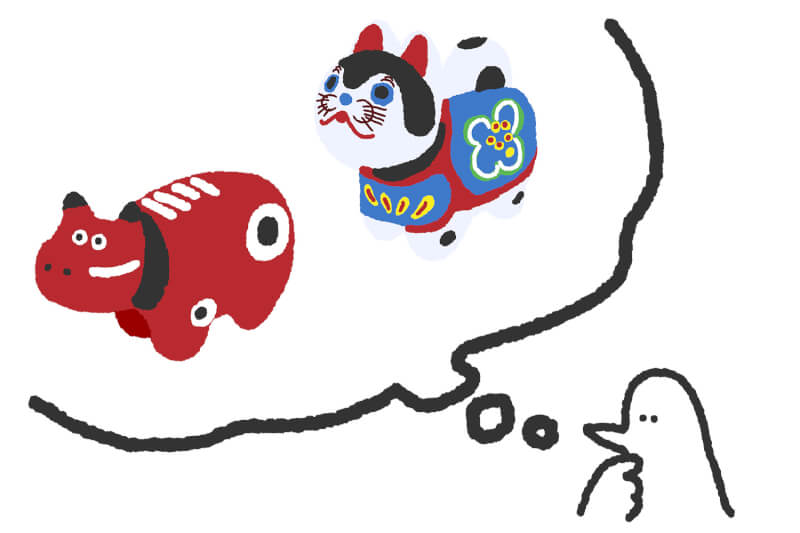 【スタッフコラム】小さなカトリさん 張り子カトリさん
