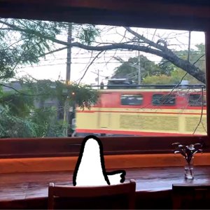 【番外編】カトリさん、電車とまったりー食堂カフェ樵(kikori)への旅