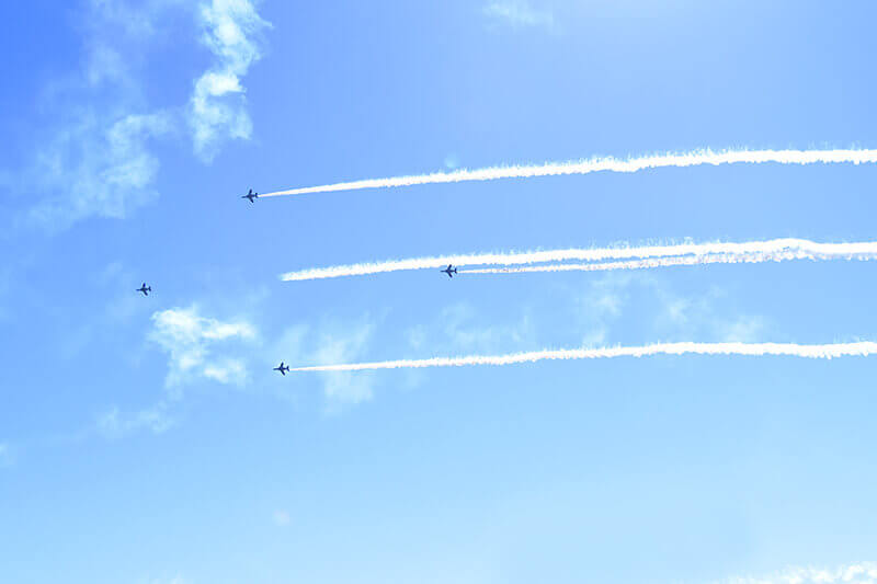 セカンドステージ カトリさん car trip 浜松 エアフェスタ 航空祭 ブルーインパルス