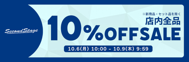 2022年7/22(金)10:00～7/25(月)9:59まで、車のドレスアップパネル専門店セカンドステージの会員限定2の付く日セール