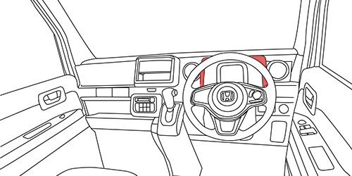 APEX専用　セカンドステージ　パネル セカンドステージ ホンダ N-BOX（JF5/JF6） センタートレイ